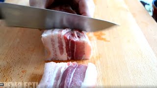 ГРУДИНКА - Огонь! РЕЦЕПТ приготовления СОЧНОЙ Грудинки в Казане!