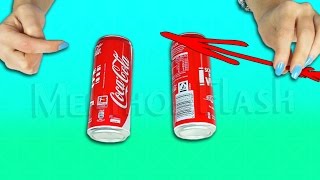 ИНТЕРЕСНЫЕ ПРИКОЛЫ С БАНКАМИ COCA-COLA И ЯЙЦОМ