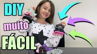 COMO FAZER SCRUNCHIE OU XUXINHA VSCO GIRL - SOPHIA SANTINA