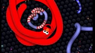 Slither.io - Бородатый Дядька рулит на карте Слизарио. Обзор клёвого скина грандиозное побоище.
