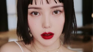 ?Cherry Red Lips Makeup (With sub) 체리 레드 립 메이크업