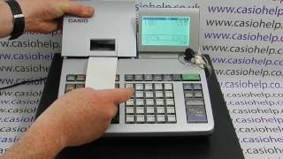 How To Change The Till Rolls On The Casio SE-S400 / SE-S800 / PCR-T500 / PCR-T520 Cash Registers