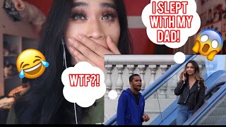 “I Stuck My Entire Foot Inside his Mouth” Awkward Phones Call On The ESCALATOR!