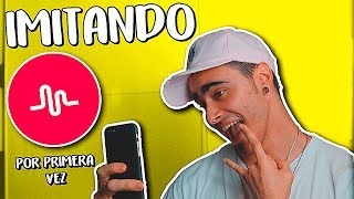 IMITANDO VUESTROS MUSICAL.LYS (Mi PRIMERA VEZ en MUSICAL.LY)