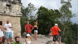 Pirámide de Coba.Yucatan.México.13.12.12.Пирамида майа.Коба.Юкатан