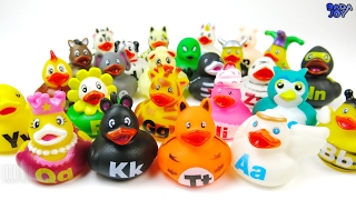 Aprender el alfabeto de ABC con el pato|Inglés alfabeto|abcdefghijklmnopqrstuvwxyz Partido ABC|