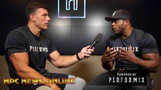 IFBB Pro Andre Ferguson 2018 Olympia Interview By Frank Sepe
