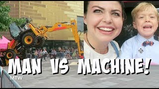 Amazing Digger Dance Performance! - August 25, 2018 - MeetTheWengers Daily Vlog