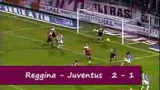 Reggina - Juventus  2 - 1