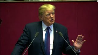 Trump's speech to South Korea's parliament (full)