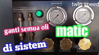 FLUSHSING OLI TRANSMISI MATIC MOBIL
