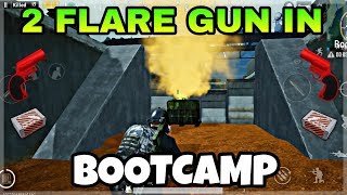 2 FLARE GUNS IN BOOTCAMP | BEST LOCATION TO FIND FLARE GUN IN SANHOK MAP | PUBG MOBILE
