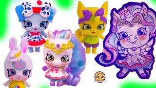 Fuzzy Shoppet Petkins Shopkins Pets Season 9 Wild Style Toys + Surprise Blind Bags