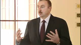 İlham Əliyevin Qusar Rayon Mərkəzi Xəstəxanasının açılışında nitqi