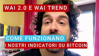 INDICATORI WAI 2.0 E WAI TREND su bitcoin! Ecco come funzionano.