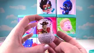 PJ Masks & Marvel DC Comic Superheros Surprise  Blind Box Show!