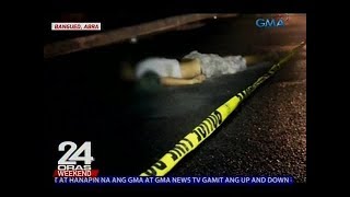 24 Oras: Lalaki, patay matapos masagasaan ng cement mixer