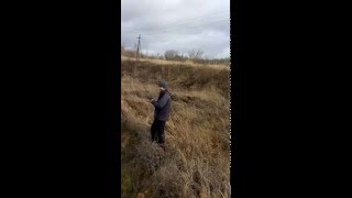 Горы в Калужской области. (Заброшенный карьер)