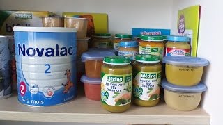 Routine repas de bébé (6mois)