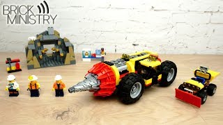 [Обзор] LEGO 60186 CITY ● Тяжелый бур для горных работ