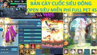 Jxm 20 Phái Cày Cuốc Siêu đông vui có Full Pet 4S + Skill thần chuẩn gốc K TS - SV 1000 người