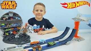ХОТ ВИЛС (Hot Wheels) Машинки ? Звёздные Войны Трек АТАКА Имперского крейсера серии Star Wars