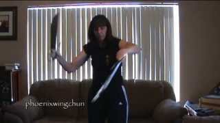 Wing Chun Bat Cham Doa Solo Drills Part 1 - 8 Slashing Angles
