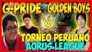 G-PRIDE CON SMASH vs GOLDEN BOYS - Torneo Peruano Aorus League | DOTA 2