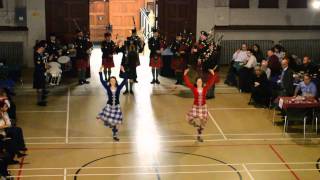 The Black Watch (Royal Highland Regiment) of Canada Pipes and Drums New Years Performance part 2