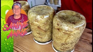Közlenmiş Patlıcan Konservesi
