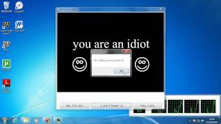 You are an idiot ( Application - with download link )