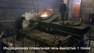 Индукционная печь