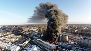 Пожар в Великом Новгороде