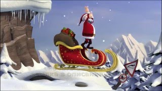ОЧЕНЬ ЗАБАВНЫЙ И УПЕРТЫЙ САНТА КЛАУС))) футаж HD 2020 free HIGHLY FUNNY STUBBORN SANTA CLAUS