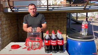 Самогон из КОКА-КОЛЫ. Брага «COСA-COLA». Самогон часть 1