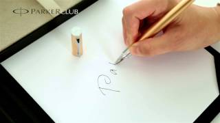 S0959080 Женская шариковая ручка Parker (Паркер) 5th Ingenuity Slim Pink Gold PVD CT
