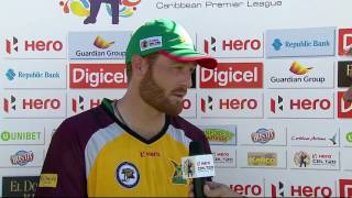 Martin Guptill post and MOTM interview