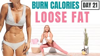 BURN CALORIES + LOSE FAT at home in 30 minutes