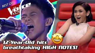 12-Year-Old STUNS coaches with ASTONISHING VOICE in The Voice Kids! ?