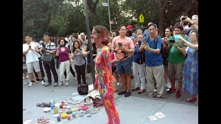 Bodypainting At Museum Miles Day
