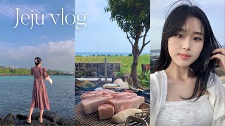 [VLOG] 제주도 2박3일 여행 브이로그 10년지기 친구들과 뚜벅이 여행 | 서귀포시&애월&제주시 맛집 추천 | 진심 거의 먹으러간듯.. ^^
