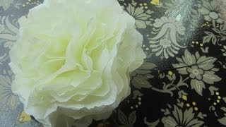How to Make a Coffee Filter Flower Tutorial Step by Step