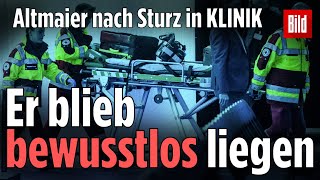Wirtschaftsminister Altmaier stürzt von Bühne – Klinik! Schock nach seinem Auftritt