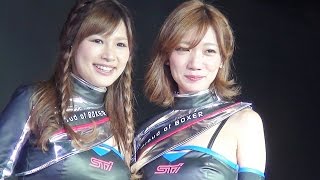 スバルのレースクイーンBREEZE登場!! 東京オートサロン2015 / Tokyo Auto Salon