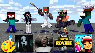 Monster School: SEASON 3 ALL EPISODE - Minecraft Animation