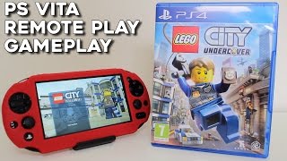 LEGO City Undercover PS Vita Remote Play Gameplay