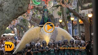 El sueño de una Niña Amazigh conquista Dénia en el desfile de Moros y Cristianos   Vídeo