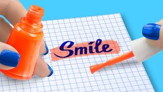 17 Weird Ways To Survive School / Back To School Life Hacks
