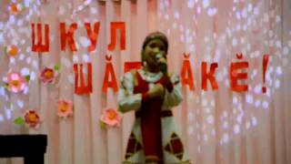 Чувашские эстрадные, песни  Школьница Мария  Васильева из деревни Козыльяры Тегешевского сельского п