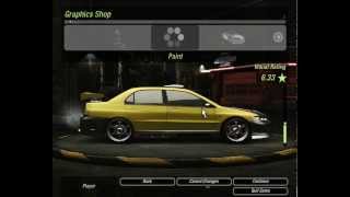 Lets Customize! | Mitsubishi Lancer EVO VIII | NFS:UG2
